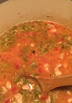 A picture of New Mexico Style Green Chile.