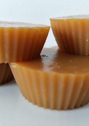 Una foto de Tocinito de cielo vegano mandarina