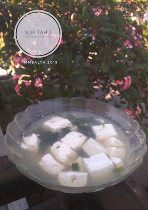 Foto resep 35. Sup tahu simpel