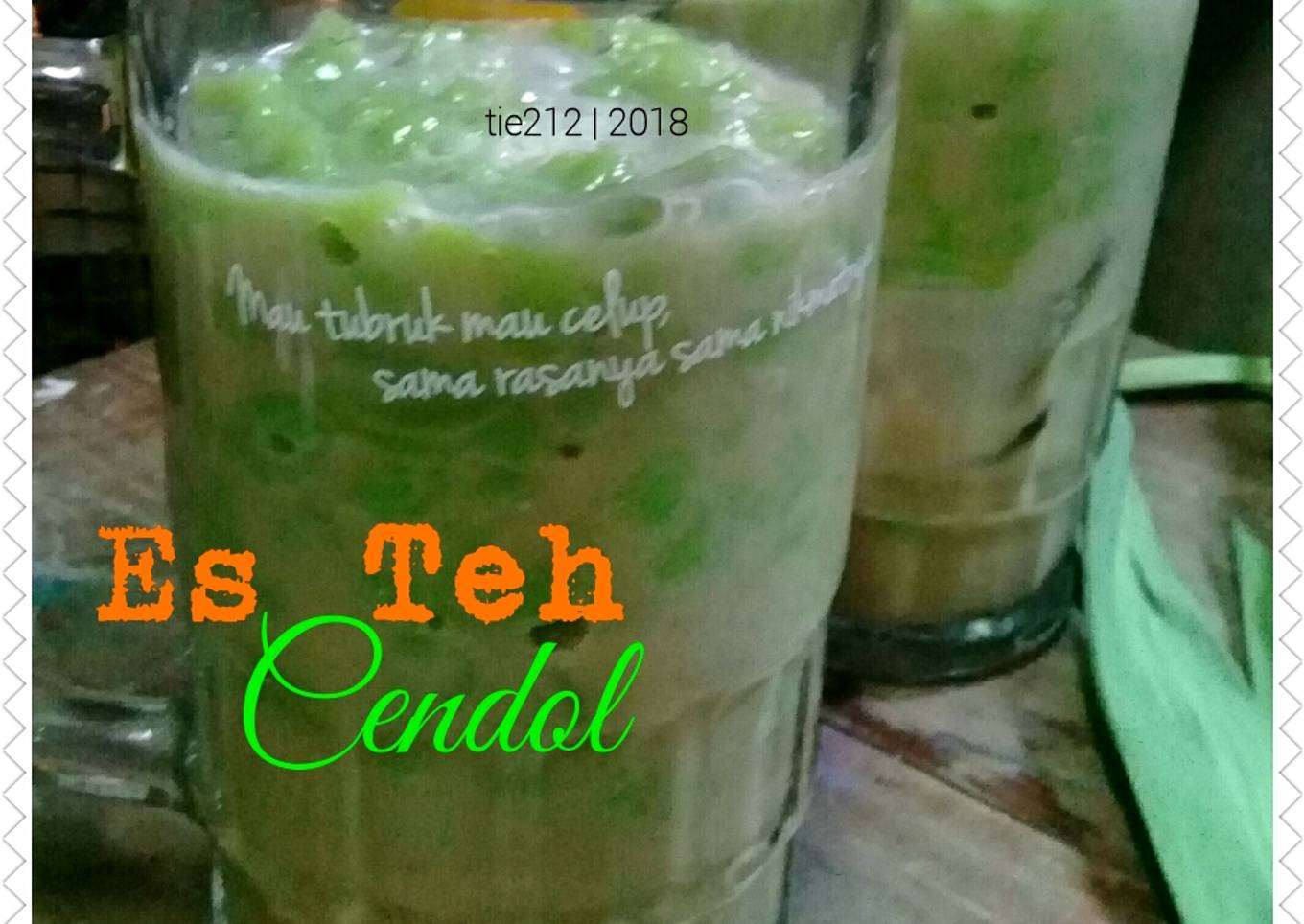 Es Teh Cendol