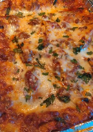 A picture of Lasagna.