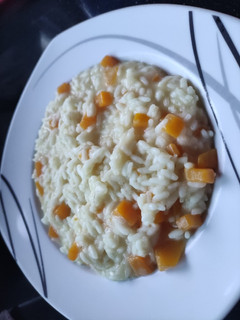 Una foto de Risotto de calabaza en Mambo