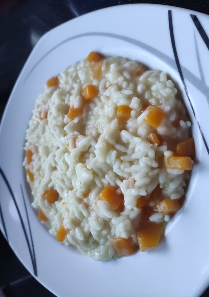 Una foto de Risotto de calabaza en Mambo