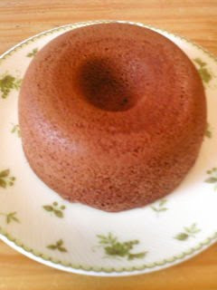 A picture of Chocolate Okara Steamed Bread for Low Sugar Dieters.