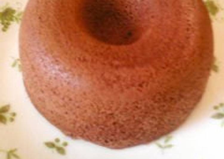 Chocolate Okara Steamed Bread for Low Sugar Dieters