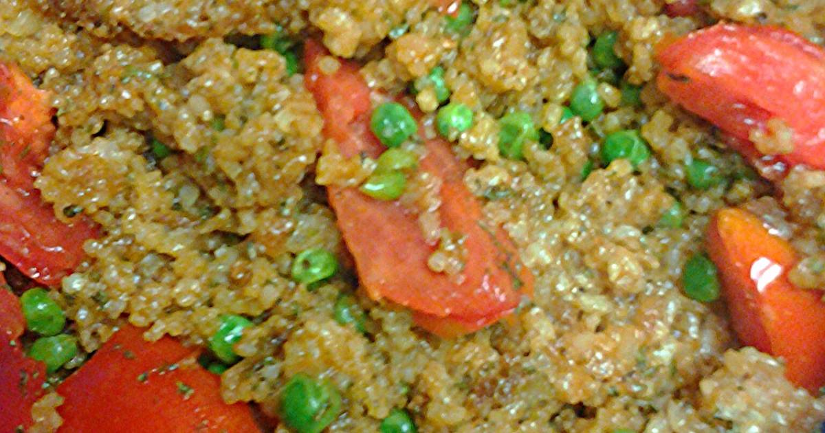 Crunchy rice and veggies Recipe by skunkmonkey101 Cookpad