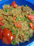 Crunchy rice and veggies
