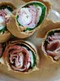 Ham, Turkey, and Veggie Cheese Swirl