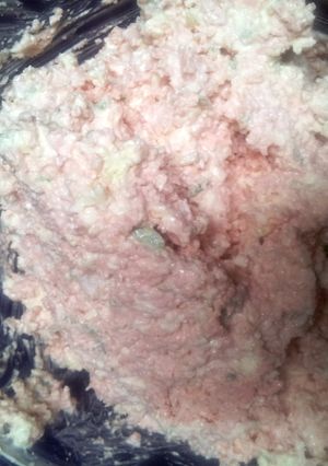 A picture of Bologna salad.