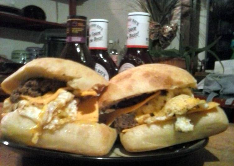 Recipe of Favorite Hunter&amp;#39;s burgers