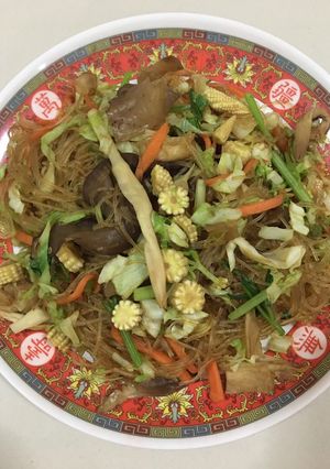 รูปของ “ผัดวุ้นเส้นเจ”เฮงเฮงเฮง