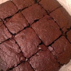 A picture of Jamie's brilliant brownies.
