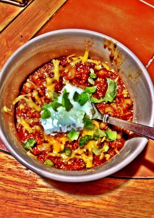 A picture of Homemade Spicy Chili.