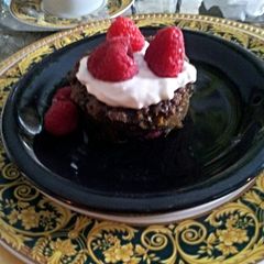 A picture of Beet-Berry Cakes.