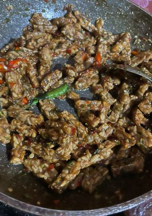 Foto resep Tempe Orek Pedas Manis