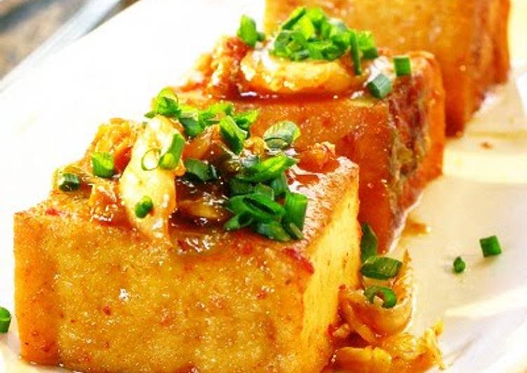 Simple Way to Prepare Speedy Easy and Tasty Atsuage Kimchi Stir-Fry