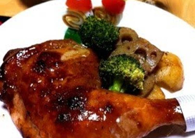 Holiday Roast Chicken With Rich Sauce