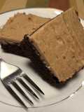 Dairy Free Double Chocolate Cake with Dairy Free Peanut Butter Icing