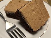 A picture of peanut butter frosting