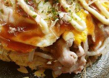 How to Make Perfect LowSugar Hiroshima Okonomiyaki with Okara  Bean Sprouts