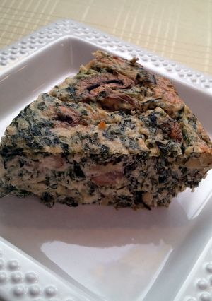 A picture of Spinach and Artichoke Pie.