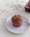 Muffin arancia e noci senza lattosio