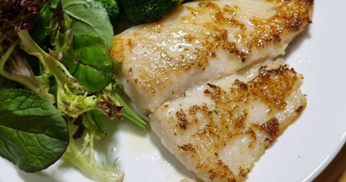 สูตร Grilled Basa with lemon butter สเต็กปลาบาซาเนยเลมอน โดย ครัวนุ้ง