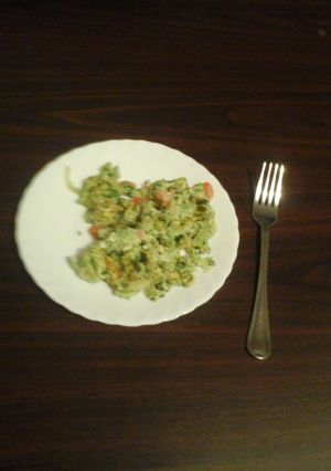 A picture of Scrambled eggs.