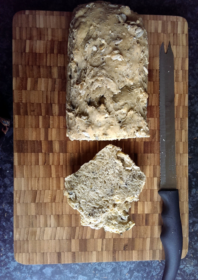 A picture of Sophie's multi seed bread.