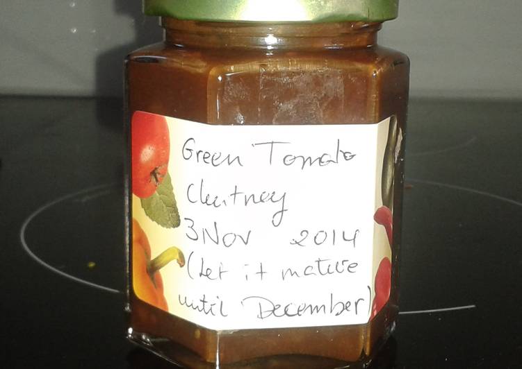 Recipe of Speedy Green tomato chutney