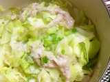 pork cabbage steamed