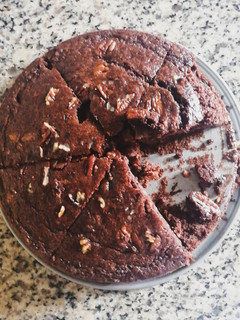 Una foto de Brownie con almendra molida/KETO