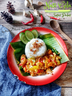 Foto resep Nasi Gila Super Pedas