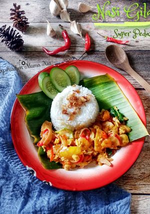 Foto resep Nasi Gila Super Pedas