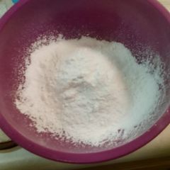 A picture of Homemade powdered sugar.