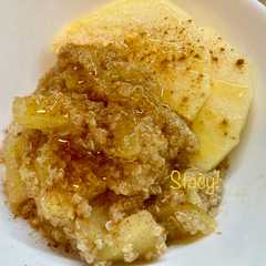 Πρωινό με Κινόα - Μήλα και Κανέλα (Cinnamon Apple Quinoa Breakfast)!-レシピのメイン写真
