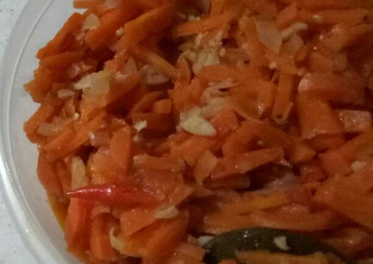 Recipe of Homemade Carrot Stir Fry *Vegan