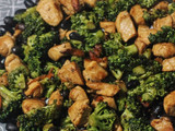 Salteado de pollo y brócoli