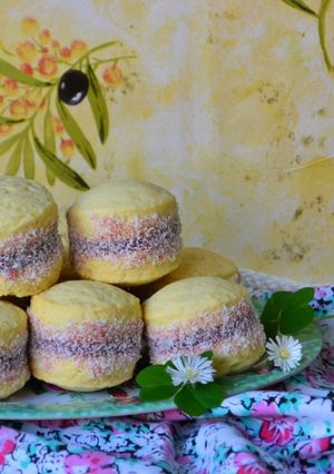 Una foto de Alfajores de pastafrola🤭