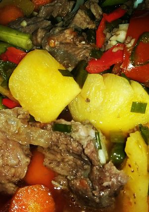 Foto resep Asem asem Iga / Daging