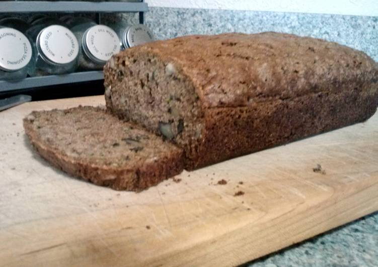 Simple Way to Prepare Homemade zucchini bread