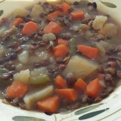 A picture of Lentils soup.