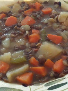 A picture of Lentils soup.