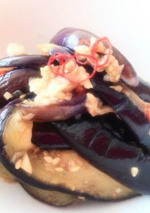 A picture of Eggplant & Garlic Stir-Fry.