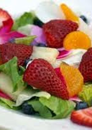A picture of italian fruit salad.