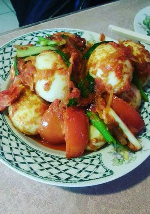 Foto resep Balado telor