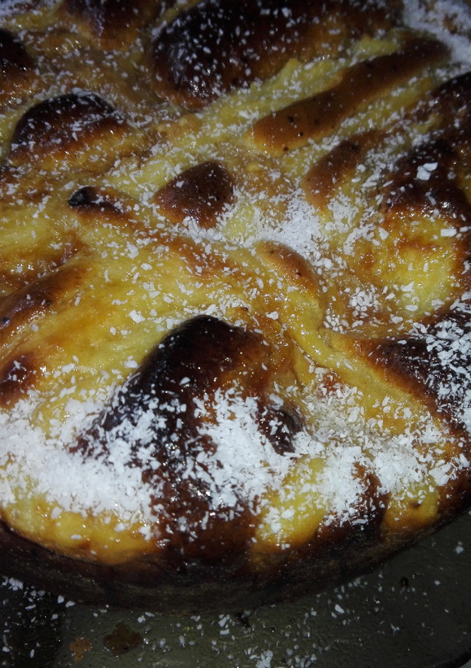 Una foto de Torta matera de pastelera y dulce de leche