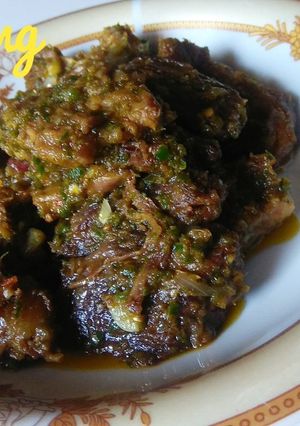 Foto resep Daging sapi sambal ijo