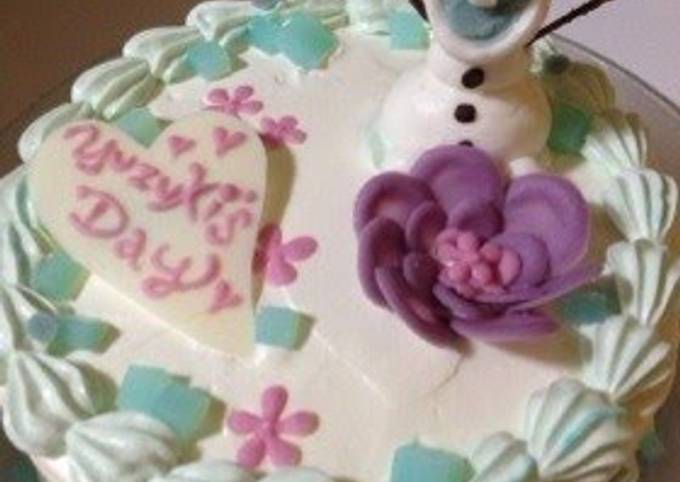 Easiest Way to Make Favorite Olaf (from Frozen) Cake