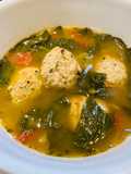 Chicken 🐔 Meatball Soup 🍜